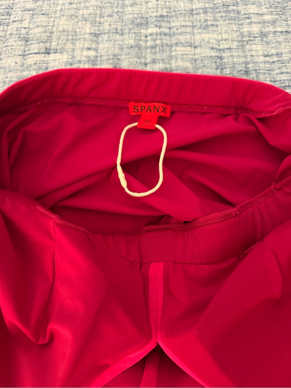 SPANX Raspberry Pink Halter Tankini-Style set. - Picture 4 of 4